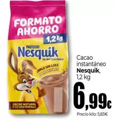 Oferta de Nesquik - Cacao Instantáneo por 6,99€ en Unide Market