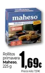 Oferta de Maheso - Rollitos Primavera por 1,69€ en Unide Market
