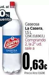 Oferta de La Casera - Gaseosa por 1,25€ en Unide Market