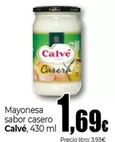 Oferta de Calvé - Mayonesa Sabor Casero por 1,69€ en UNIDE Alimentación