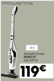 Oferta de Rowenta - Aspirador Escoba RH6737 por 119€ en Conforama