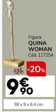 Oferta de Figura Quina Woman por 9,9€ en Conforama