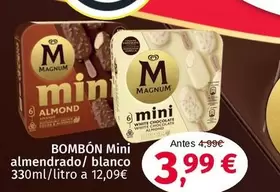 Oferta de Magnum - Bombon Mini por 3,99€ en Maskom Supermercados