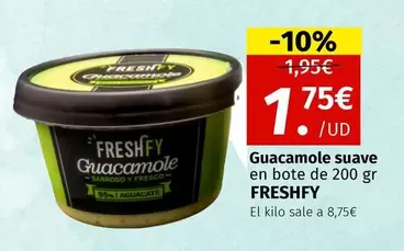 Oferta de Guacamole Suave En Bote por 1,75€ en Maskom Supermercados
