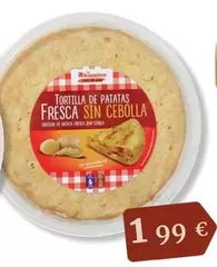 Oferta de Tortilla De Patatas Fresca Sin Cebolla por 1,99€ en Maskom Supermercados