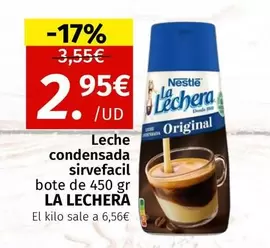 Oferta de La Lechera - Leche Condensada Sirvefacil por 2,95€ en Maskom Supermercados