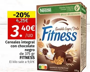 Oferta de Nestlé - Cereales Integral Con Chocolate Negro por 3,4€ en Maskom Supermercados