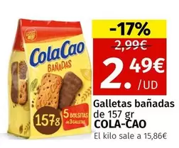 Oferta de Cola Cao - Galletas Banadas por 2,49€ en Maskom Supermercados