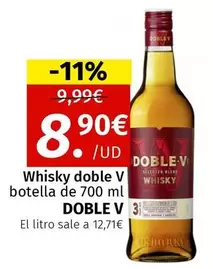 Oferta de Osborne - Whisky Doble V por 8,9€ en Maskom Supermercados