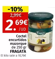 Oferta de Fragata - Coctel Encurtidos Mazorque por 2,69€ en Maskom Supermercados
