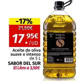 Oferta de Intenso - Aceite De Oliva Suave O por 17,95€ en Maskom Supermercados