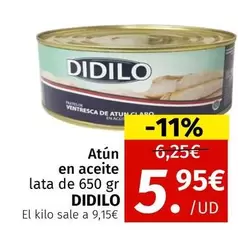 Oferta de Atún En Aceite por 5,95€ en Maskom Supermercados