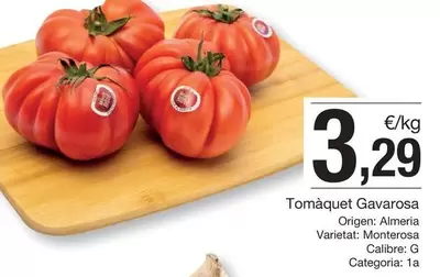 Oferta de Origen - Tomaquet Gavarosa por 3,29€ en BonpreuEsclat