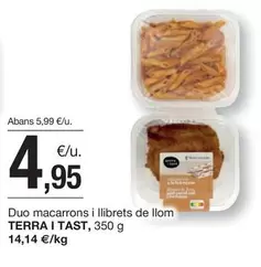 Oferta de Terra - Duo Macarrons I Llibrets De Llom por 4,95€ en BonpreuEsclat