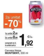Oferta de Cervesa Neipa por 2,95€ en BonpreuEsclat