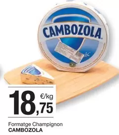Oferta de Cambozola - Formatge Champignon por 18,75€ en BonpreuEsclat