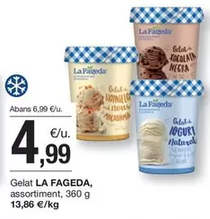 Oferta de La Fageda - Gelat por 4,99€ en BonpreuEsclat