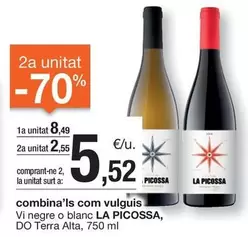 Oferta de Terra - Vi Negre O Blanc Do  Alta por 8,49€ en BonpreuEsclat