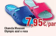Oferta de Chancla Mosconi Olympic Azul O Rosa por 7,95€ en Froiz