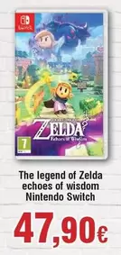 Oferta de Nintendo - The Legend Of Zelda Echos Of Wisdom Switch por 47,9€ en Froiz