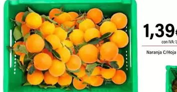 Oferta de Naranja C/hoja por 1,39€ en Cash Ifa