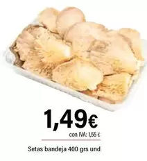 Oferta de Setas Bandeja por 1,49€ en Cash Ifa