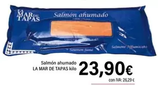 Oferta de La Mar De Tapas - Salmón Ahumado por 23,9€ en Cash Ifa