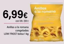 Oferta de Frost - Anillas A La Romana Congeladas por 6,99€ en Cash Ifa