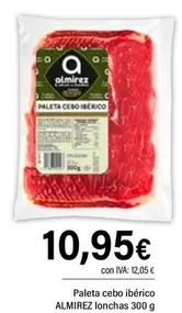 Oferta de Almirez - Paleta Cebo Iberico por 10,95€ en Cash Ifa