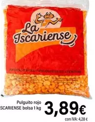 Oferta de La Iscariense - Pulguito Rojo por 3,89€ en Cash Ifa