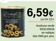 Oferta de Excelencia - Aceituna Verde por 6,59€ en Cash Ifa