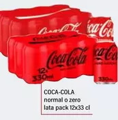 Oferta de Coca-Cola - Normal O Zero Lata en Cash Ifa