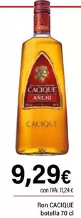 Oferta de Cacique - Ron por 9,29€ en Cash Ifa