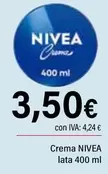 Oferta de Nivea - Crema por 3,5€ en Cash Ifa