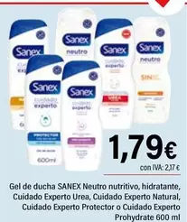 Oferta de Sanex - Gel De Ducha  por 1,79€ en Cash Ifa