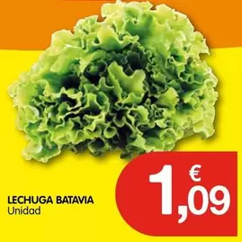 Oferta de Lechuga Batavia por 1,09€ en CashDiplo