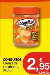 Oferta de Conguitos - Crema De Cacahuete por 2,95€ en CashDiplo