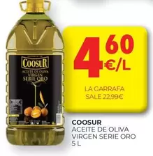 Oferta de Coosur - Aceite De Oliva Virgen Serie Oro por 4,6€ en CashDiplo