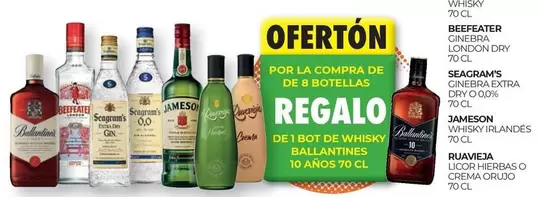Oferta de Beefeater - Bebefeater London Dry Secream en CashDiplo