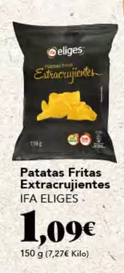 Oferta de Ifa Eliges - Patatas Fritas Extracrujientes por 1,09€ en Gadis