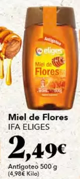 Oferta de Ifa Eliges - Miel De Flores por 2,49€ en Gadis