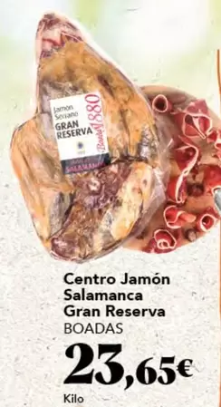 Oferta de Boadas - Centro Jamón Salamanca Gran Reserva por 23,65€ en Gadis
