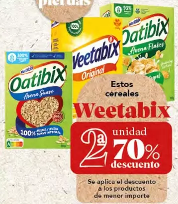 Oferta de Weetabix - Estos Cereales en Gadis