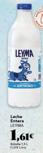 Oferta de Leyma - Leche Entera por 1,61€ en Gadis