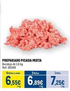 Oferta de Mixta - Preparado Picada por 7,25€ en Makro