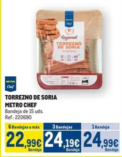 Oferta de Chef - Torrezno De Soria por 24,99€ en Makro