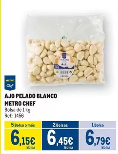 Oferta de Chef - Ajo Pelado Blanco por 6,79€ en Makro