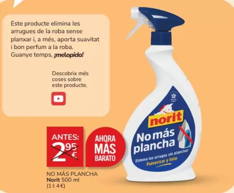 Oferta de Bon - No Más Plancha en Consum