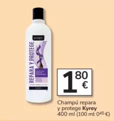 Oferta de Kyrey - Champú Repara Y Protege por 1,8€ en Consum