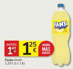 Oferta de Fanta - Limón por 1,25€ en Consum